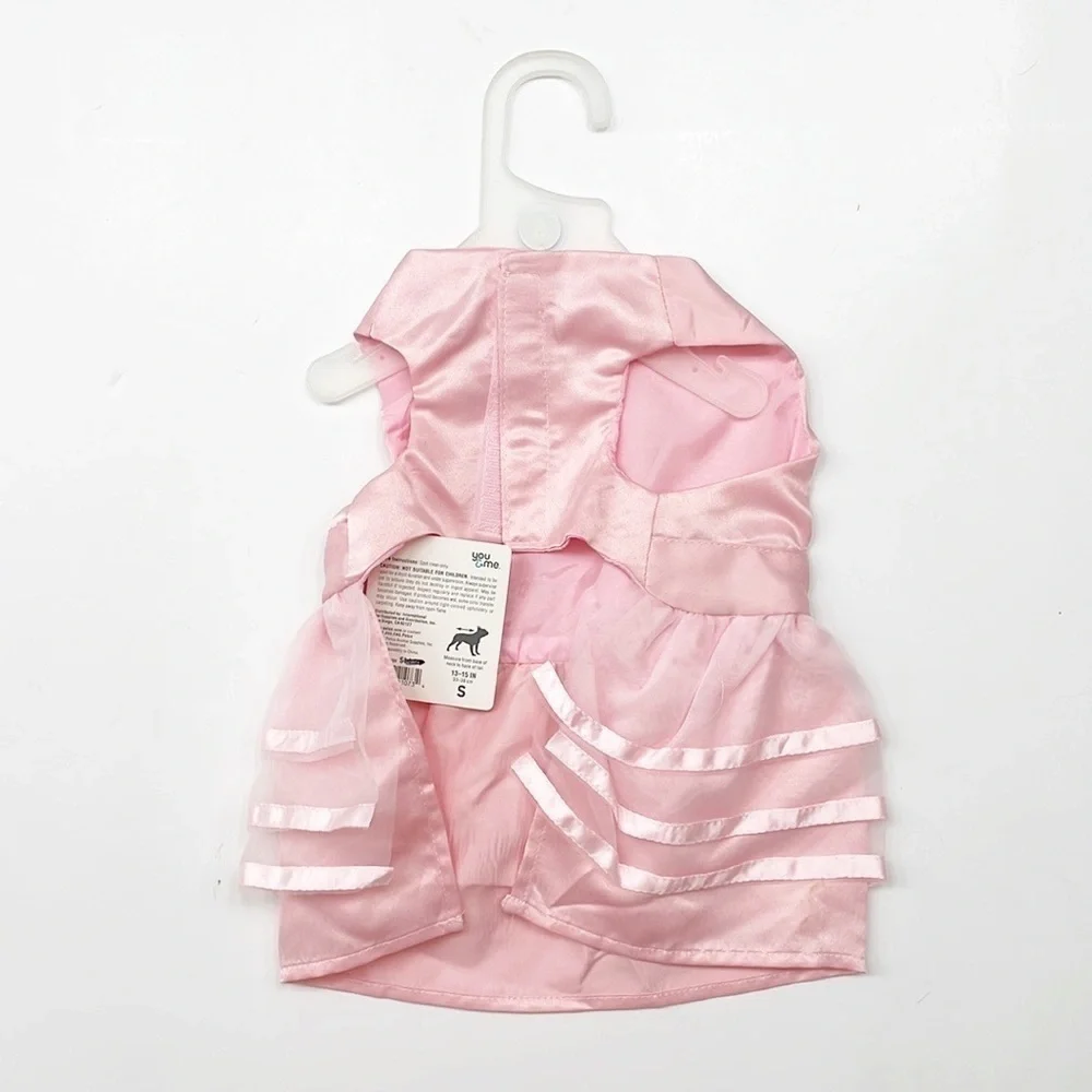 NEW You & Me Pink Flower Girl Dog Dress
